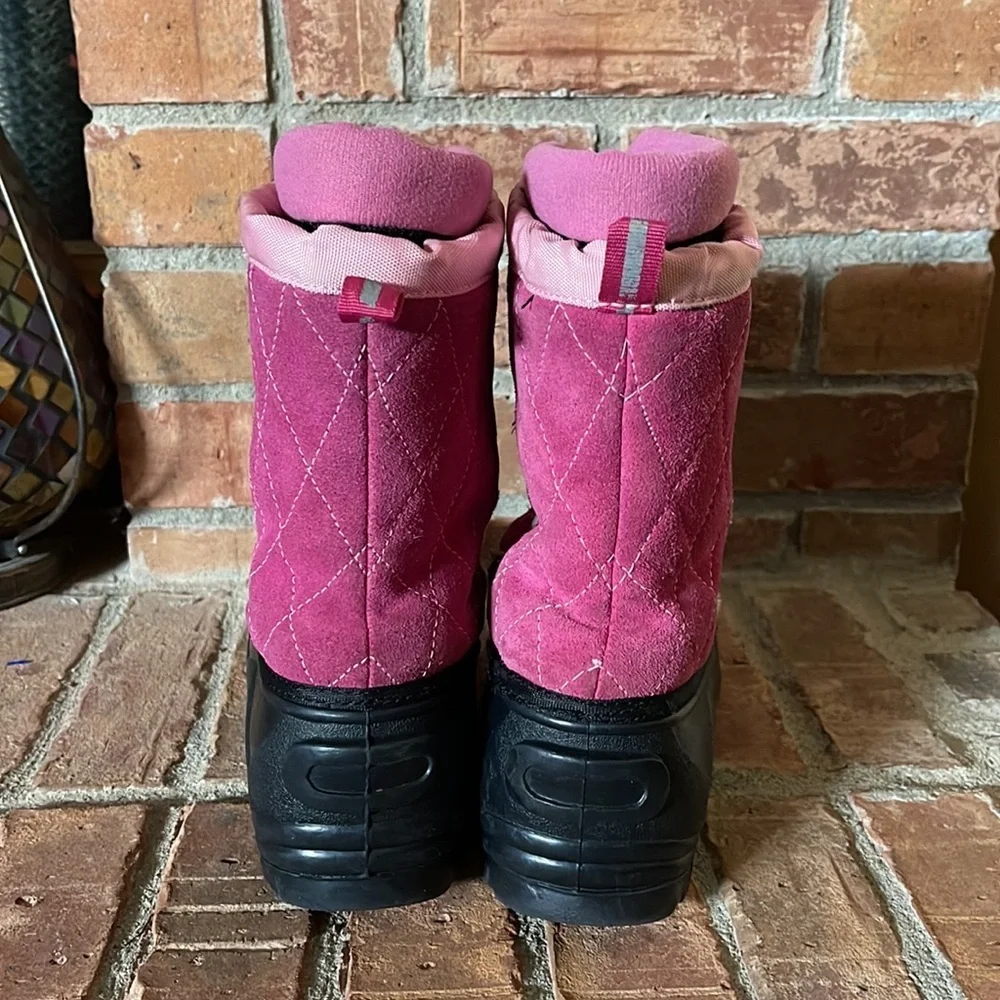 Sporto Pink & Black Snow Boots